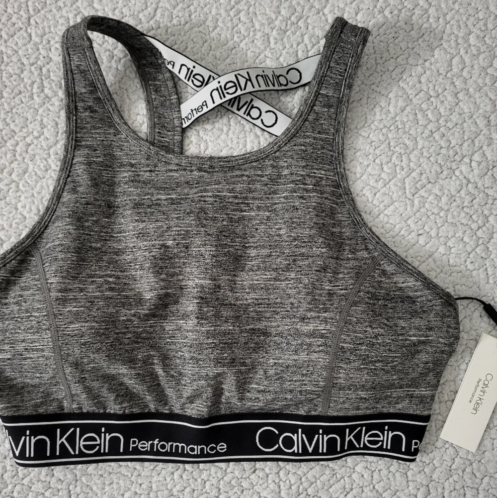 Calvin Klein Performance Gray Sports Bra